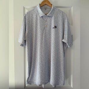 Peter Millar Pine Needles Summer Comfort Graphic Polo.